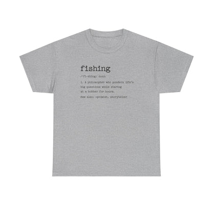 5-Fishing Puns Shirt Crew Neck Short-Sleeve T-Shirt – Classic & Comfortable