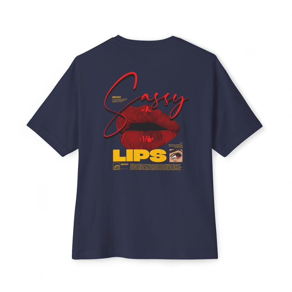 Sassy Lips - Oversized Back Printed