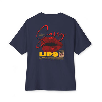 Sassy Lips - Oversized Back Printed