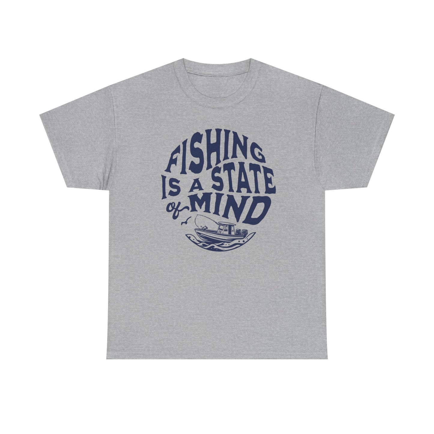 10-Fishing Puns Shirt Crew Neck Short-Sleeve T-Shirt – Classic & Comfortable