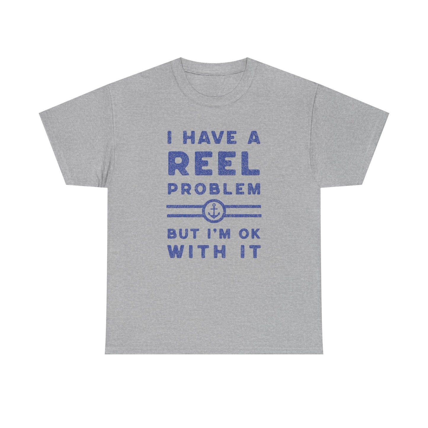7-Fishing Puns Shirt Crew Neck Short-Sleeve T-Shirt – Classic & Comfortable