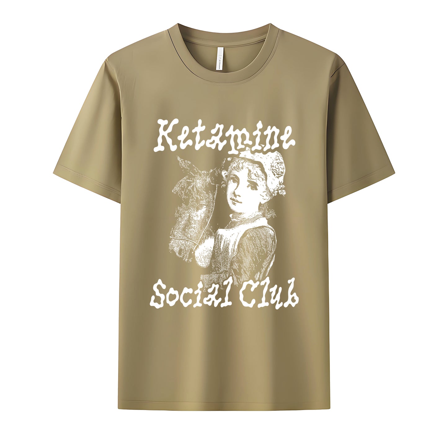 Special K Social Club Neck Short-Sleeve T-Shirt Soft & Breathable
