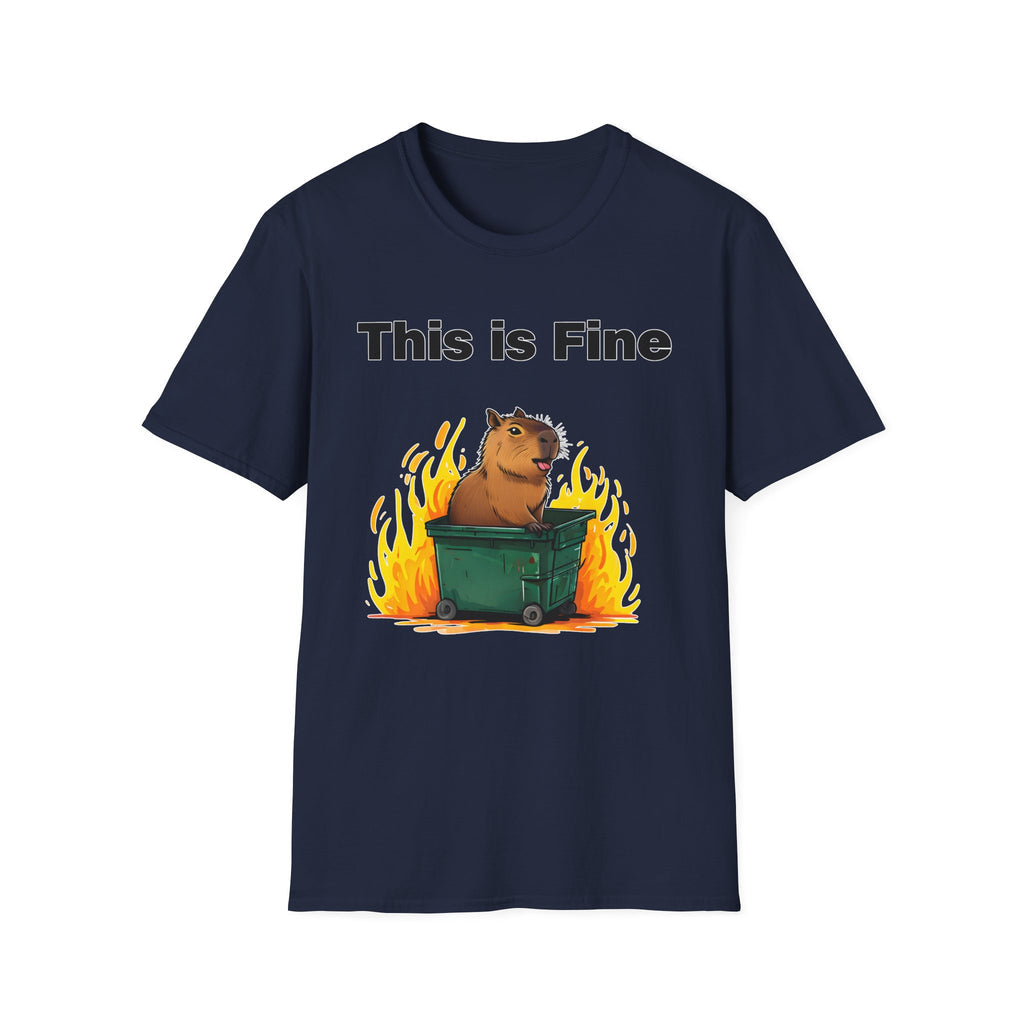 This Is Fine Capybara - Classic Fit