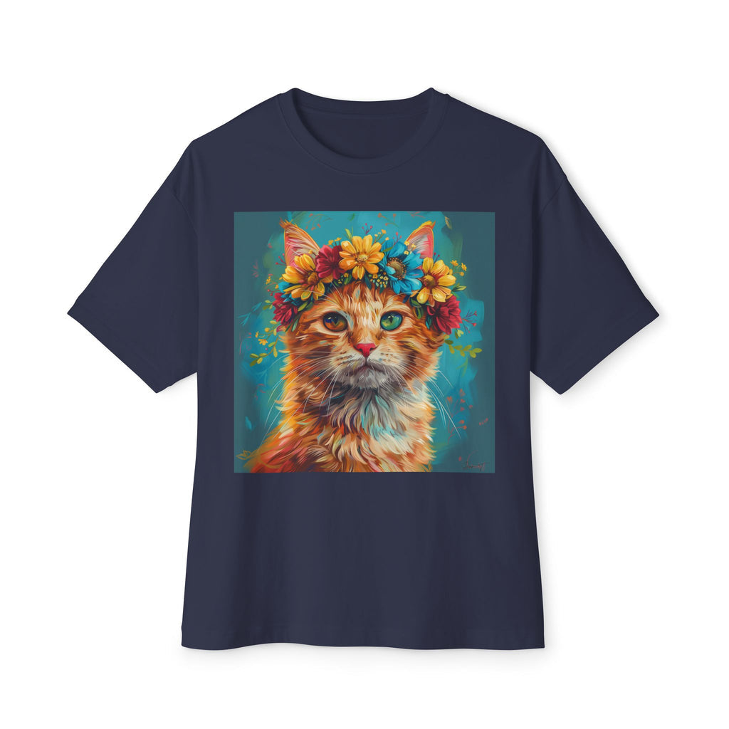 Flower Cat - Oversized Fit