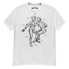 Love And Death Tee Neck Short-Sleeve T-Shirt Soft & Breathable