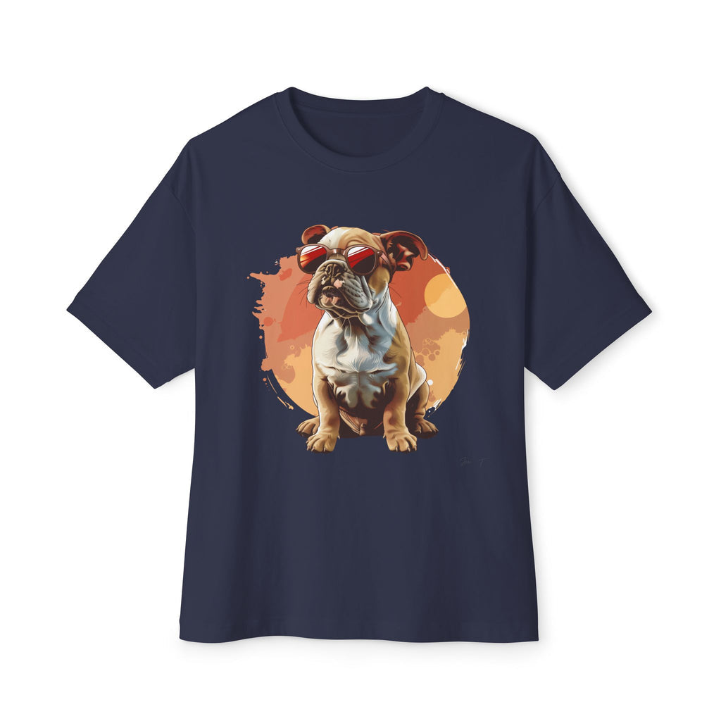Cute Bulldog Puppy - Oversized Fit
