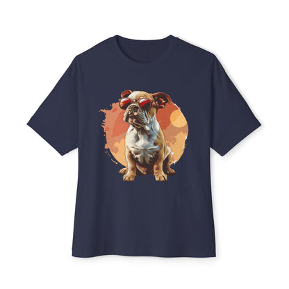 Cute Bulldog Puppy - Oversized Fit