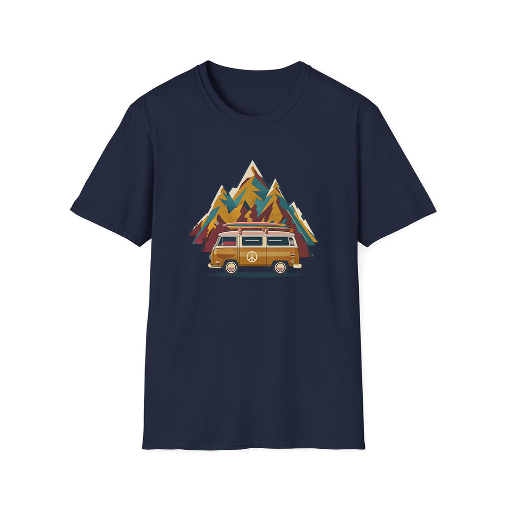70s Adventure Van with Peace - Classic Fit