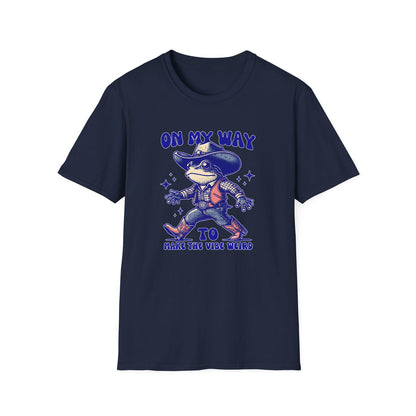 On My Way To Make The Vibe Weird Frog - Classic Fit