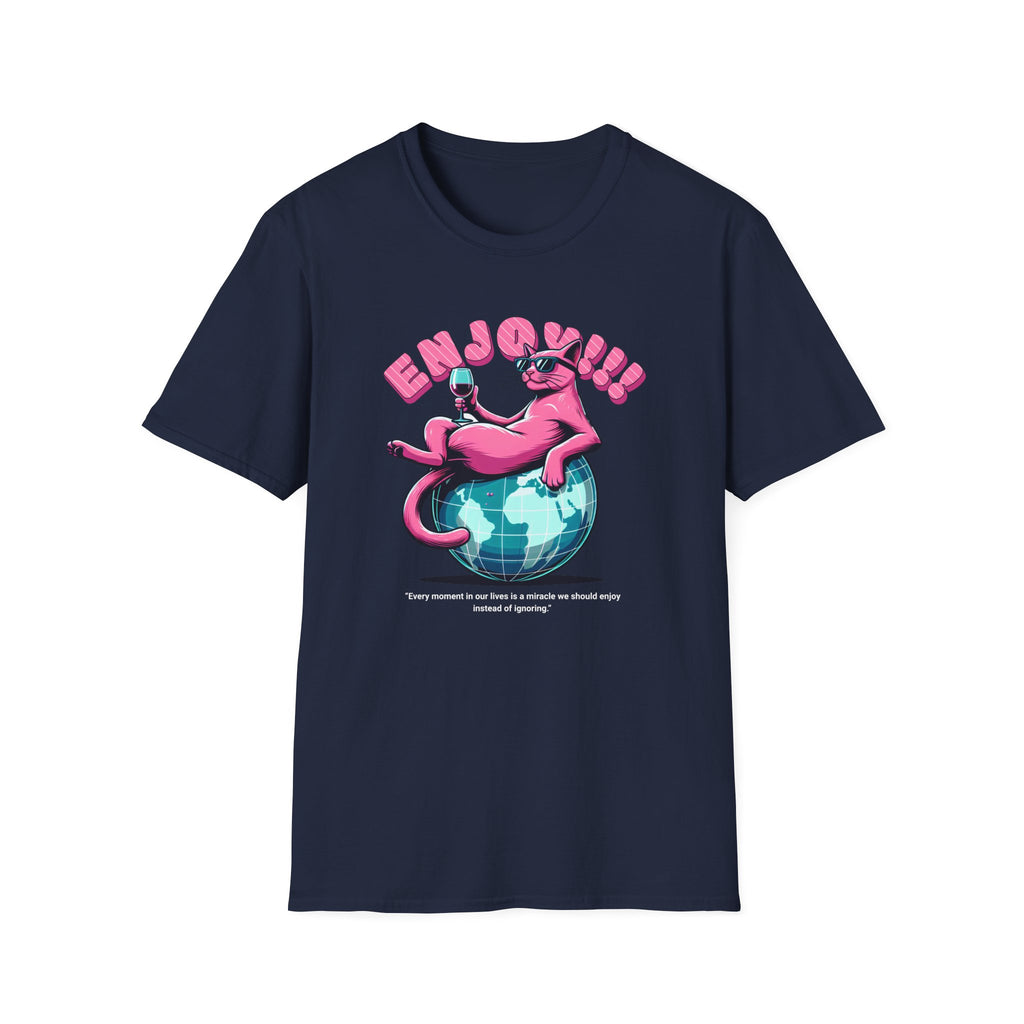 Pink Cat Enjoy - Classic Fit