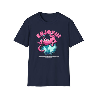 Pink Cat Enjoy - Classic Fit