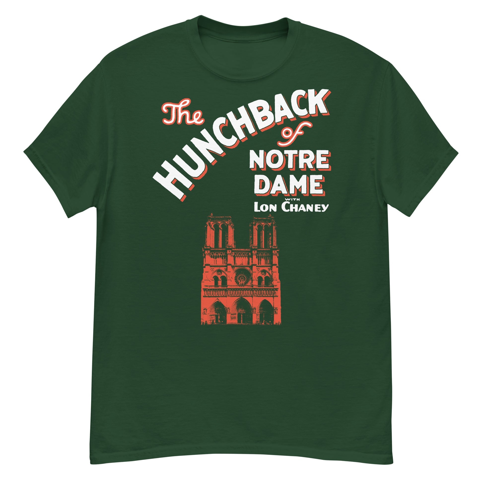 Notre Dame Catherdral Crew Neck Short-Sleeve T-Shirt Soft & Breathable