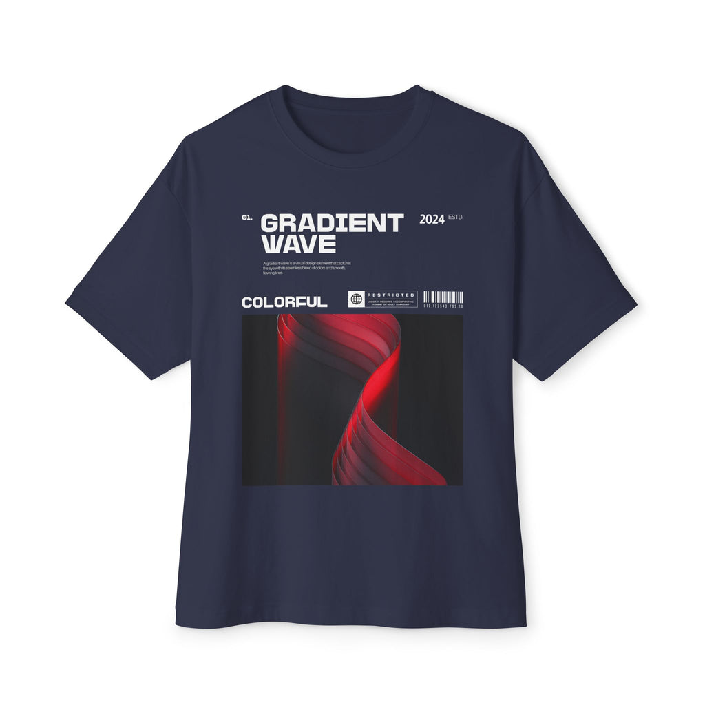Gradient Wave - Oversized Fit