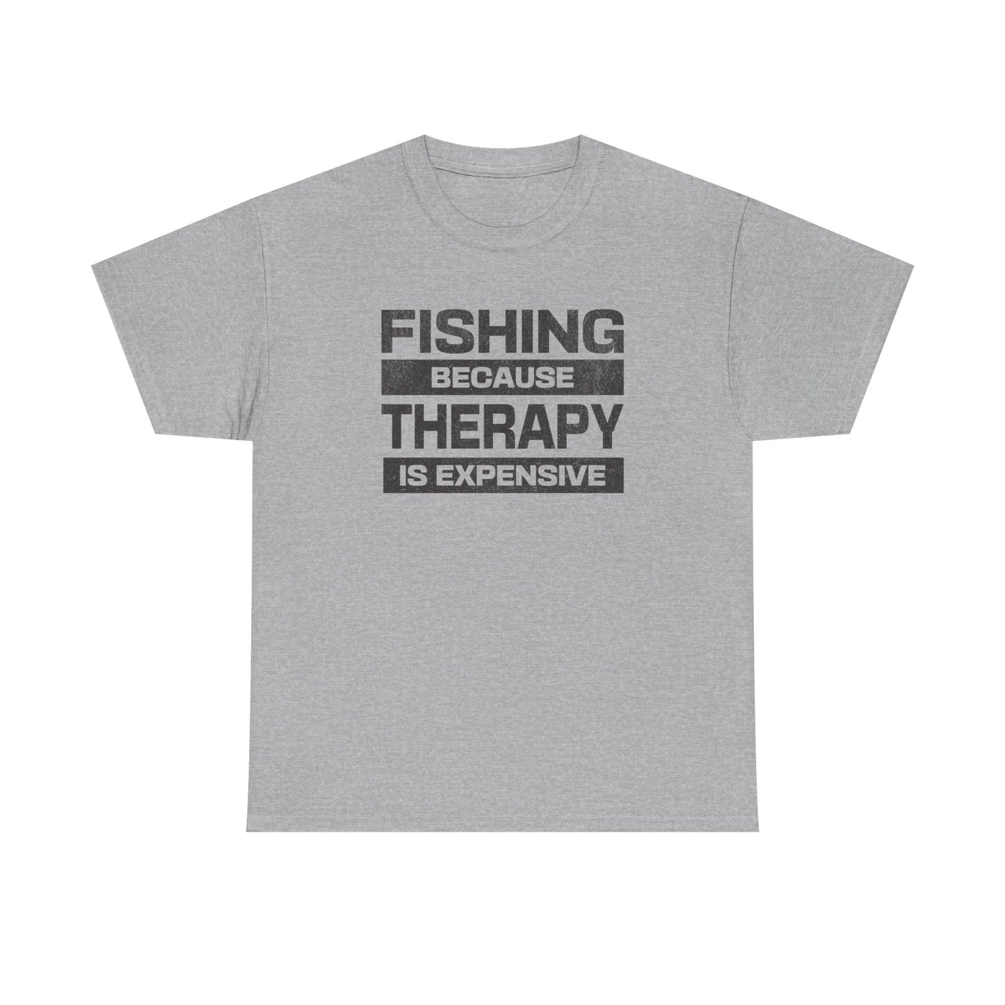 2-Fishing Puns Shirt Crew Neck Short-Sleeve T-Shirt – Classic & Comfortable