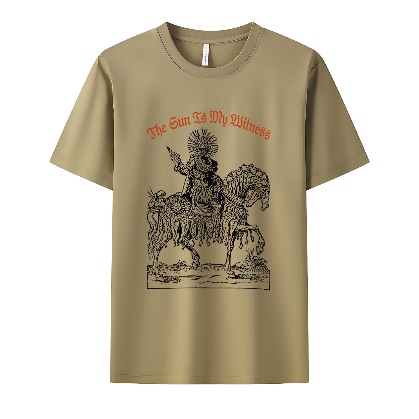 The Sun Is My Witness Neck Short-Sleeve T-Shirt Soft & Breathable