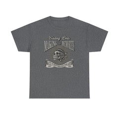 4-Fishing Puns Shirt Crew Neck Short-Sleeve T-Shirt – Classic & Comfortable
