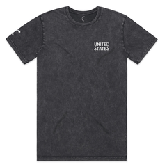 United States Patriot Neck Short-Sleeve T-Shirt Soft & Breathable