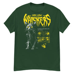 HOLLOW WHISKERS Crew Neck Short-Sleeve T-Shirt Soft & Breathable