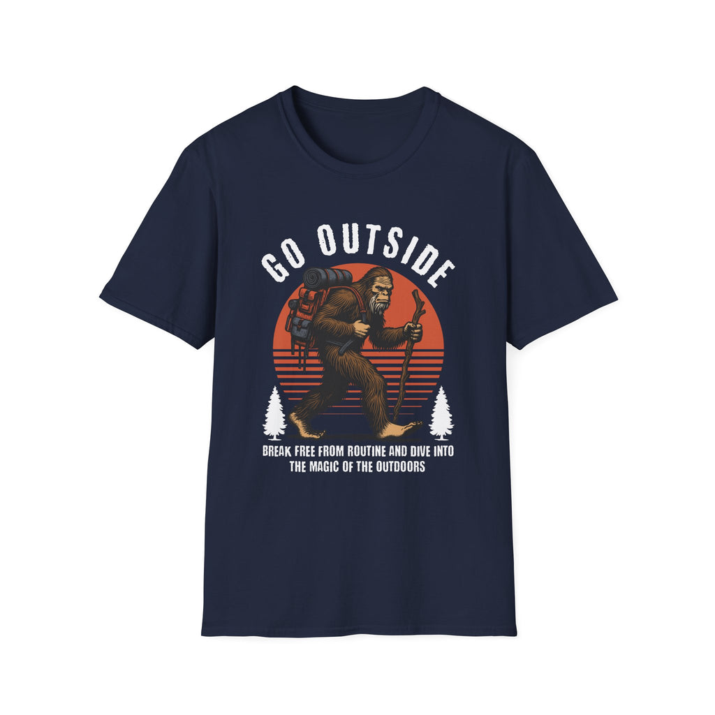 Bigfoot walking go outside - Classic Fit