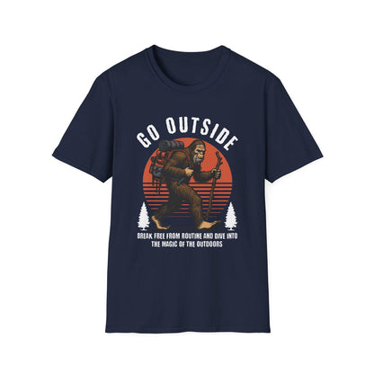 Bigfoot walking go outside - Classic Fit