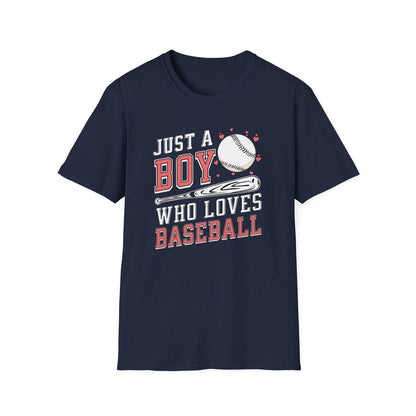 Just A Boy Who Loves Baseball - Classic Fit