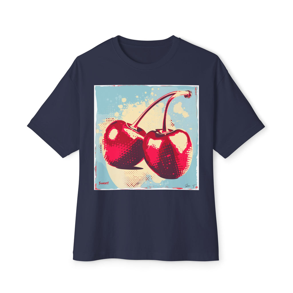 Cherries Retro Style v4 - Oversized Fit