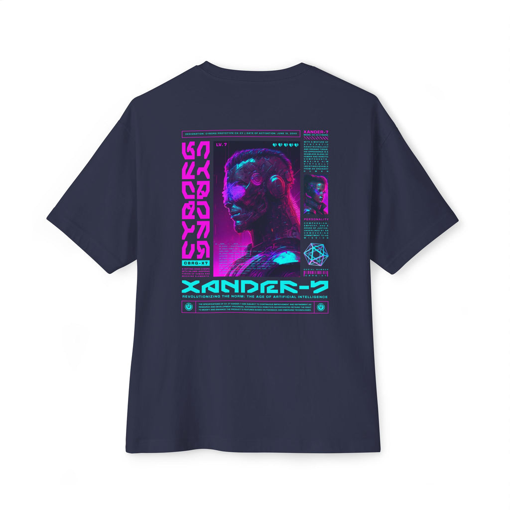 Cyborg - Oversized Back Printed