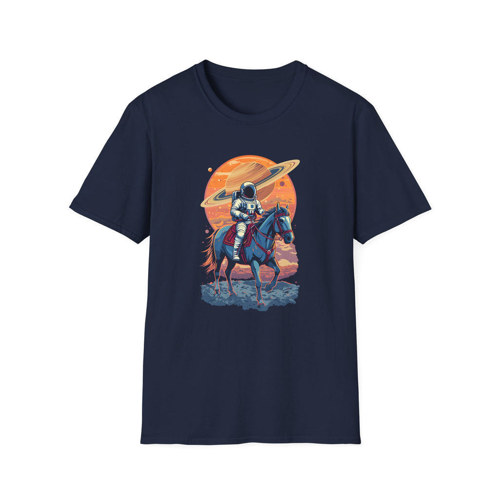 Astronaut Riding Horse in Space - Classic Fit