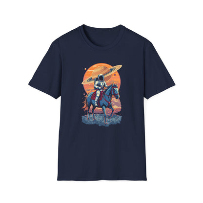 Astronaut Riding Horse in Space - Classic Fit