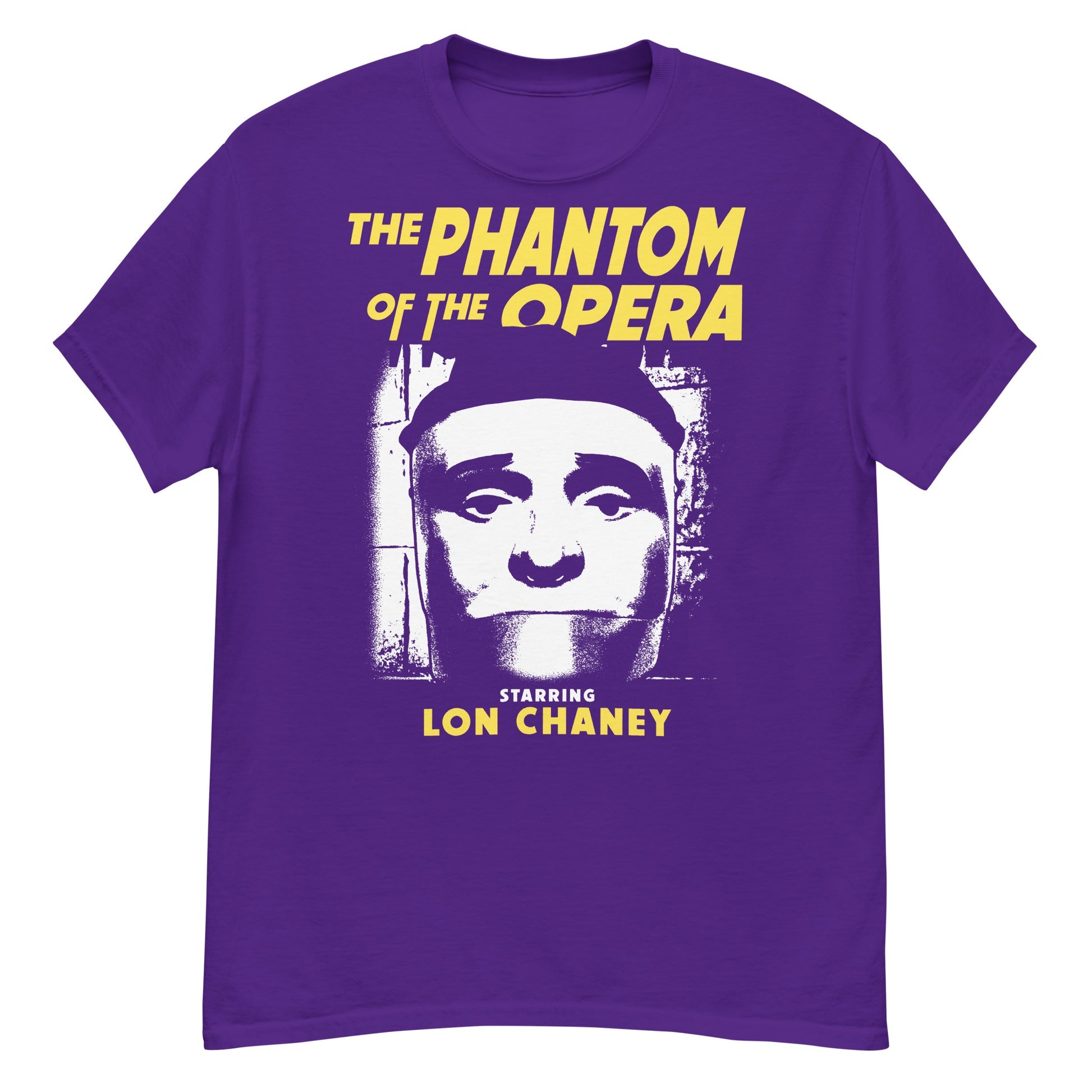 CHANEY'S PHANTOM OF THE OPERA Crew Neck Short-Sleeve T-Shirt Soft & Breathable