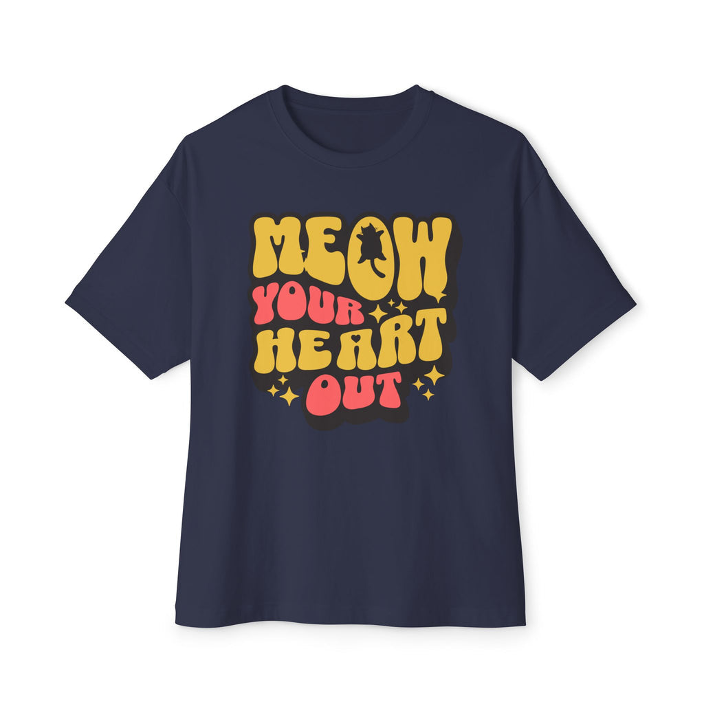 Meow Your Heart Out - Oversized Fit