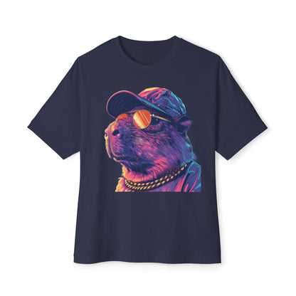 Capybara In Baseball Cap - Oversized Fit