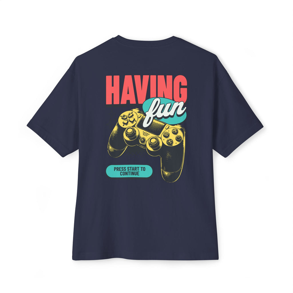 Having Fun Game - Oversized Back Printed