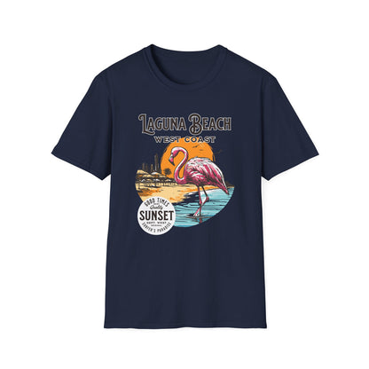 Flamingo On The Beach - Classic Fit