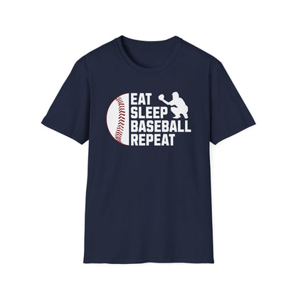 Eat Sleep Baseball Repeat - Classic Fit