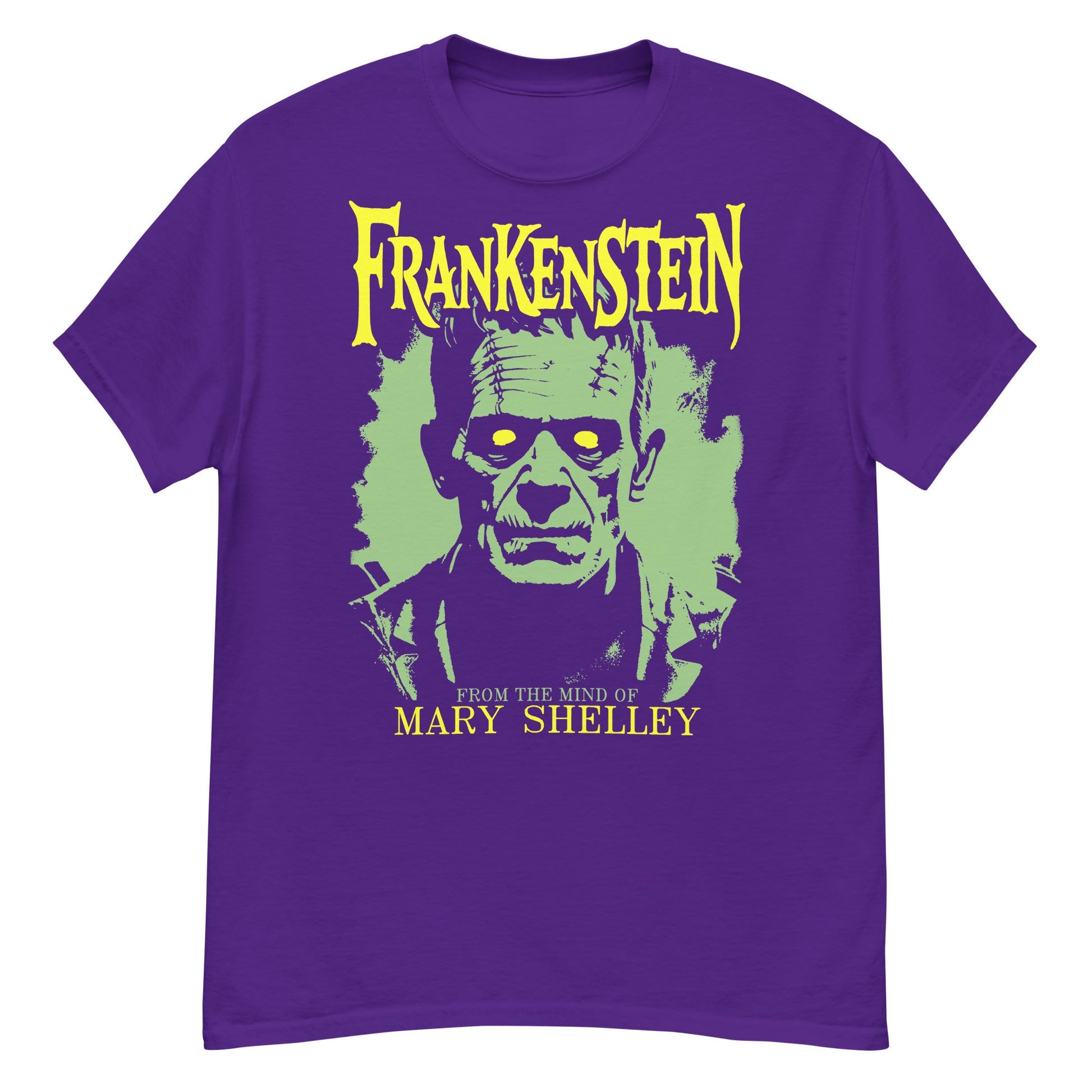 MARY'S FRANKENSTEIN Crew Neck Short-Sleeve T-Shirt Soft & Breathable