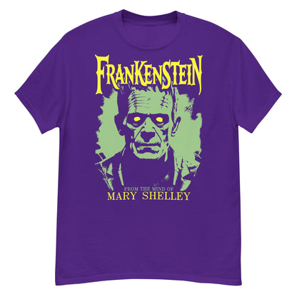 MARY'S FRANKENSTEIN Crew Neck Short-Sleeve T-Shirt Soft & Breathable