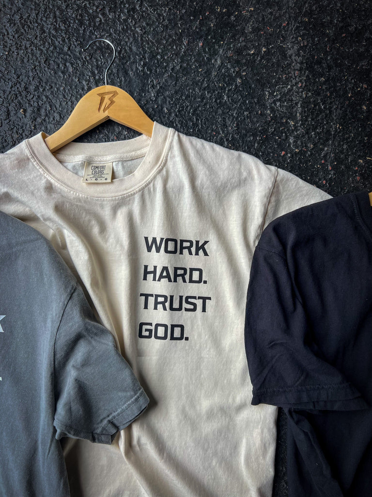 Trust God Neck Short-Sleeve T-Shirt Soft & Breathable