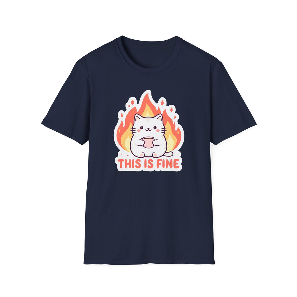 This Is Fine Cat - Classic Fit