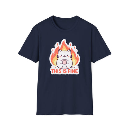 This Is Fine Cat - Classic Fit