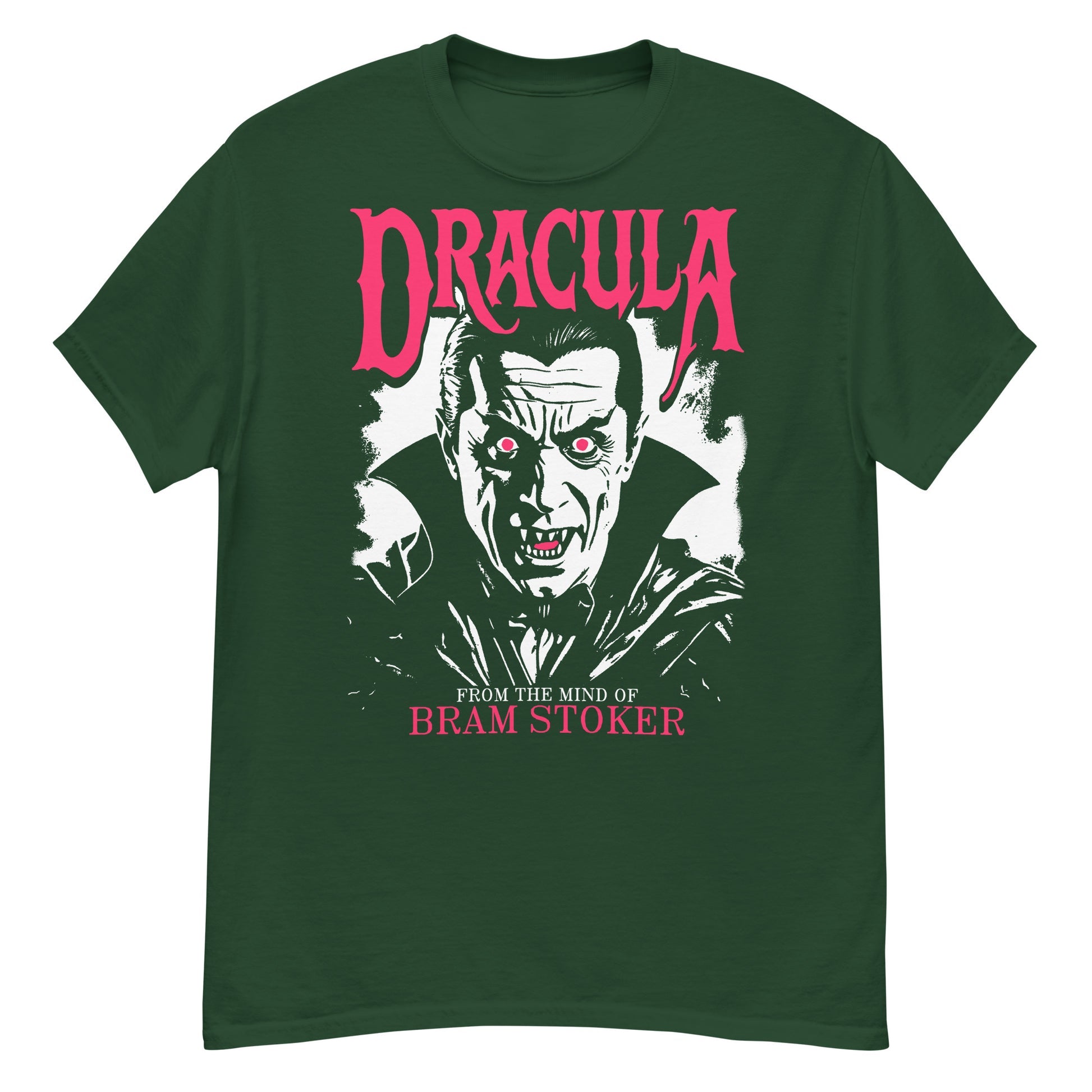 BRAM'S DRACULA Crew Neck Short-Sleeve T-Shirt Soft & Breathable