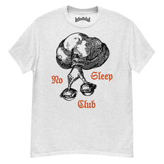 No Sleep Club Neck Short-Sleeve T-Shirt Soft & Breathable