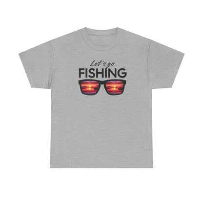 8-Fishing Puns Shirt Crew Neck Short-Sleeve T-Shirt – Classic & Comfortable