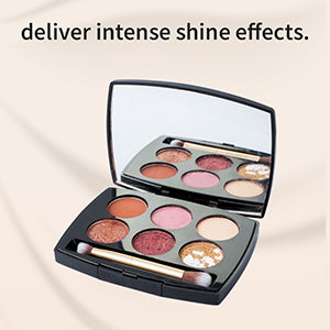 V'M DEW 6-Shade Eyeshadow Palette Duo Professional Looks Made Effortless