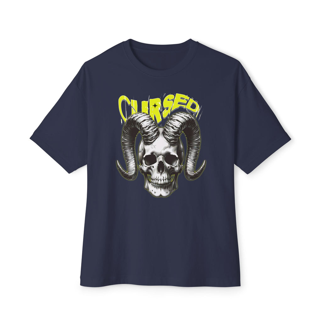 Gothic Cursed Skull - Oversized Fit