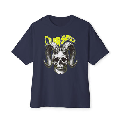 Gothic Cursed Skull - Oversized Fit
