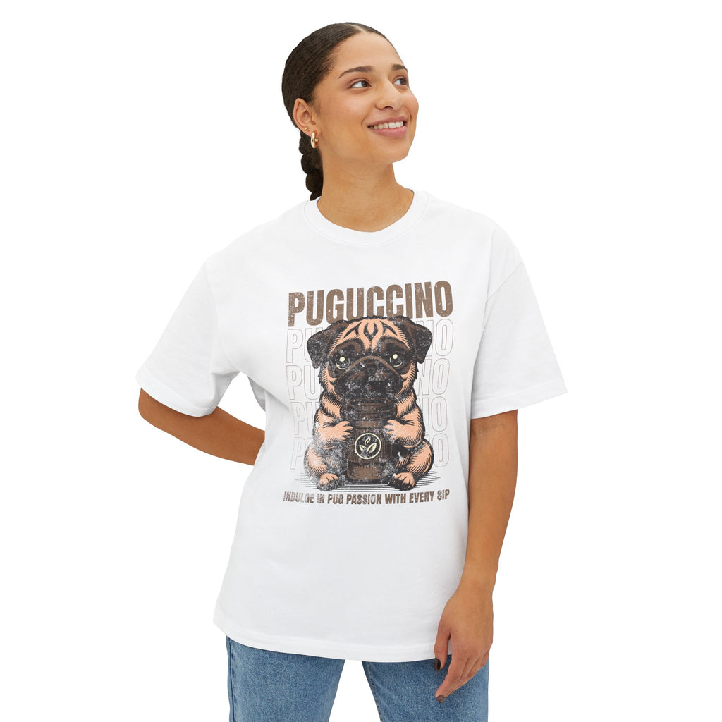 Cappuccino Dog - Oversized Fit Shirt