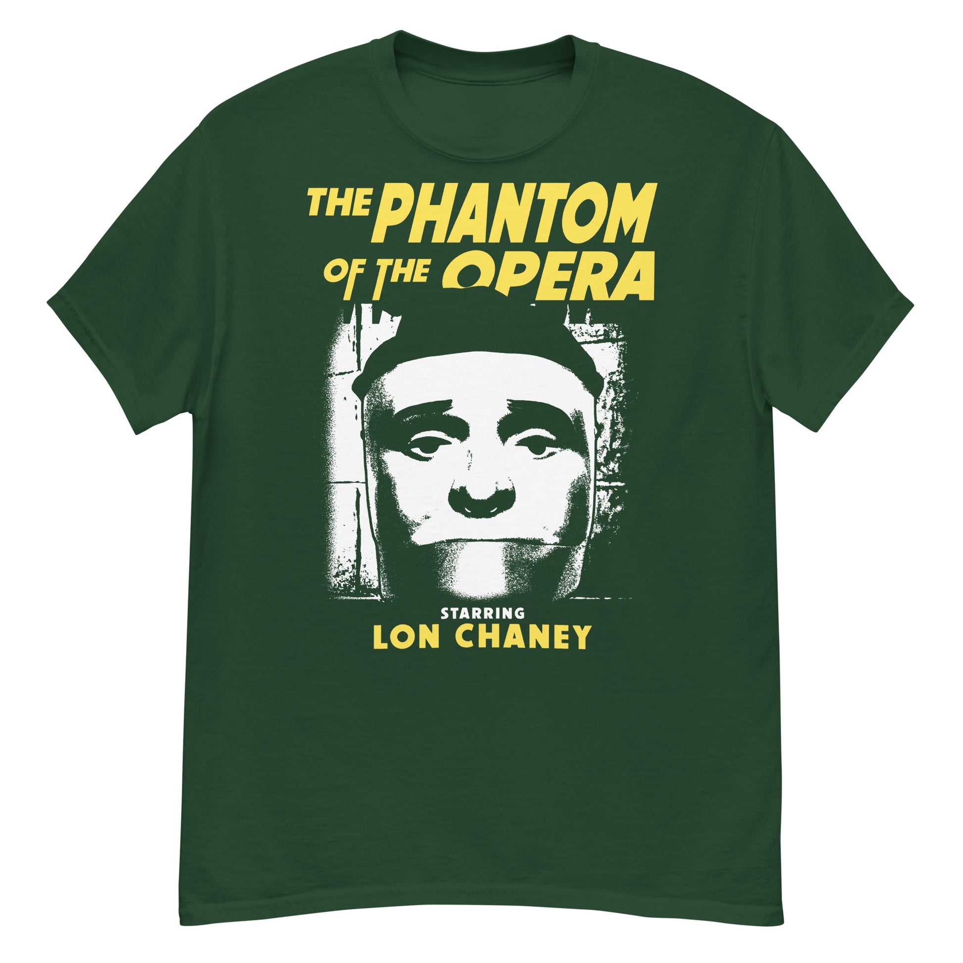 CHANEY'S PHANTOM OF THE OPERA Crew Neck Short-Sleeve T-Shirt Soft & Breathable