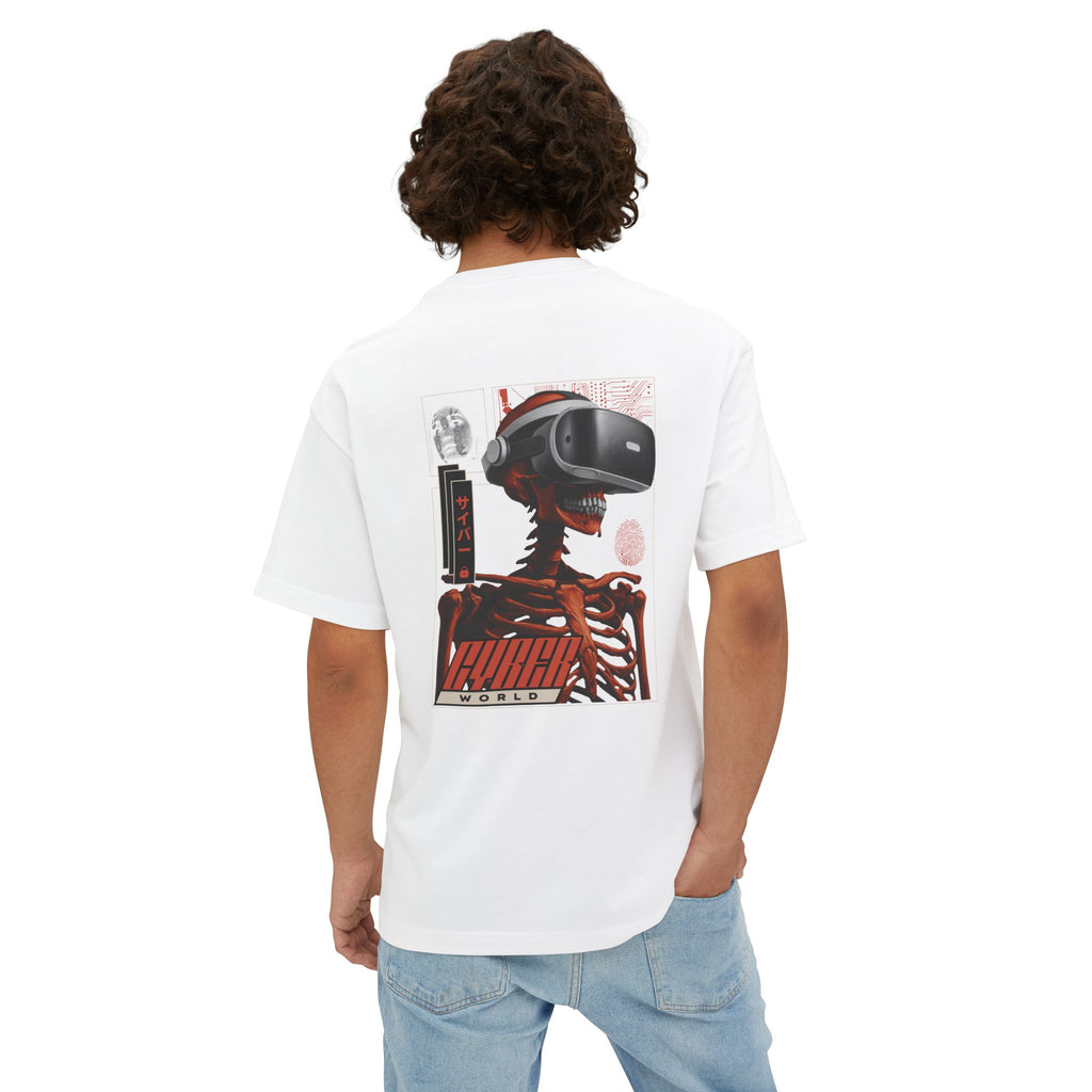 Cyber Skull - Oversized Back Printed