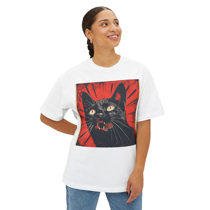 Screaming Cat - Oversized Fit